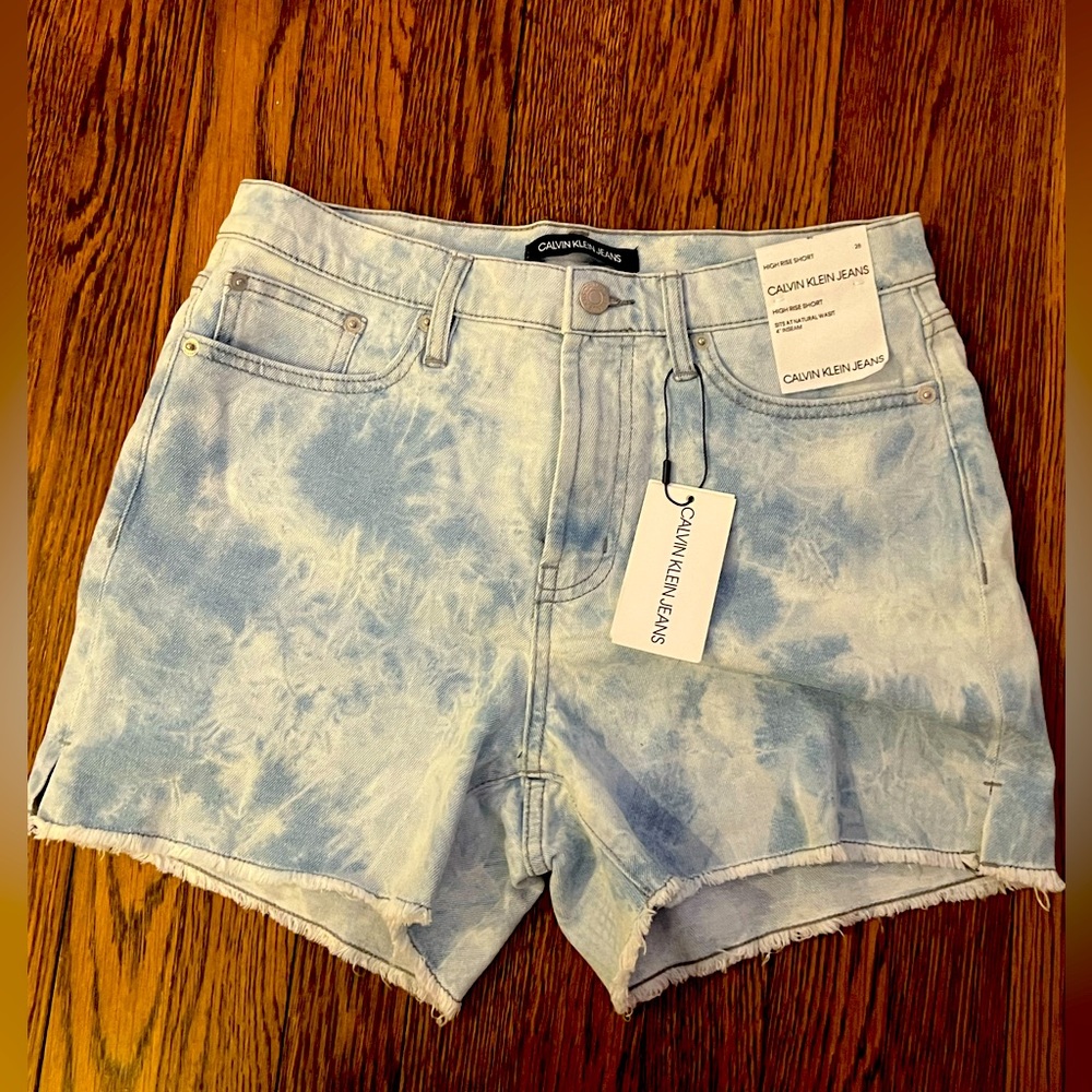 NWT Calvin Klein High Rise Shorts